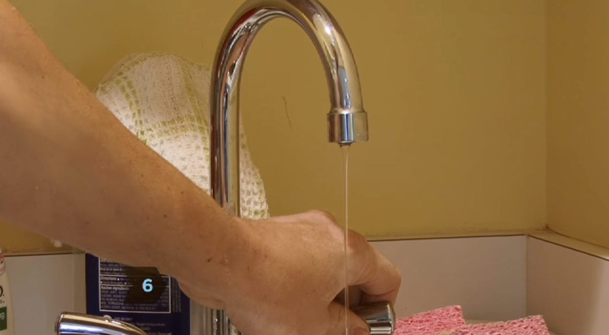 Run water to prevent pipes from freezing